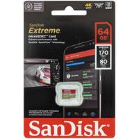 SanDisk サンディスク SDSQXAH-064G-GN6MN 並行輸入品 マイクロSDXCカード Extreme 64GB