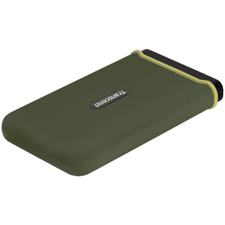 Transcend トランセンドジャパン TS1TESD380C USB3.2 Gen2x2 ポータブルSSD ESD380C 1TB USBポート右向き