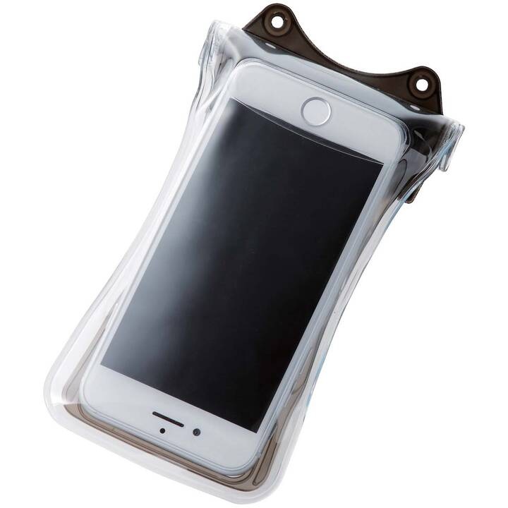 エレコム ELECOM P-WPSF01BK ~約4.7インチスマートフォン用防水・防塵ケース 水没防止タイプ ブラック スマホ収納イメージ