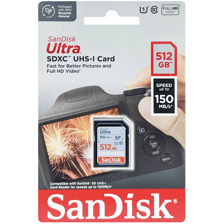 SanDisk サンディスク SDSDUNC-512G-GN6IN 並行輸入品 SDXCカード Ultra 512GB