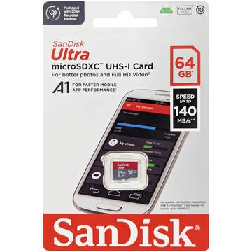 SanDisk サンディスク SDSQUAB-064G-GN6MN 並行輸入品 マイクロSDXCカード Ultra 64GB