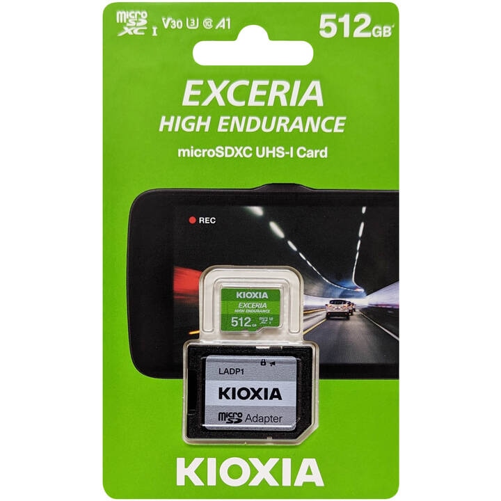 キオクシア KIOXIA LMHE1G512GG2 並行輸入品 マイクロSDXCカード EXCERIA HIGH ENDURANCE 512GB