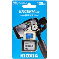 キオクシア KIOXIA LMEX2L128GG2 並行輸入品 マイクロSDXCカード EXCERIA G2 128GB