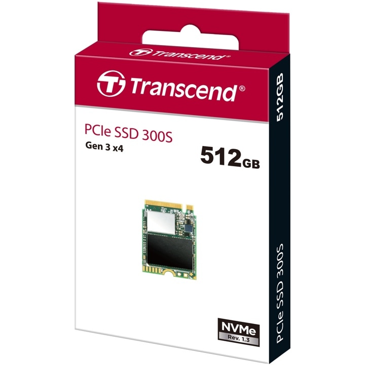 Transcend トランセンドジャパン TS512GMTE300S M.2 Type2230 NVMe PCIe SSD 300S MTE300S 512GB パッケージ