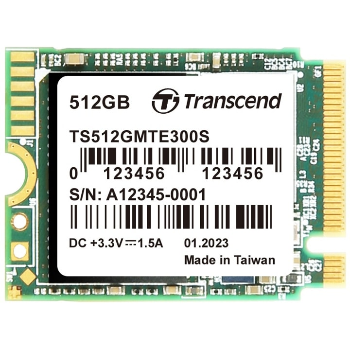 Transcend トランセンドジャパン TS512GMTE300S M.2 Type2230 PCIe SSD 300S 512GB