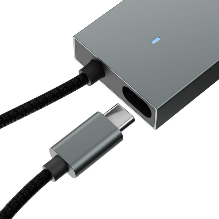 エアリア AREA SD-CMULTI03-B 5RANGERS (ファイブレンジャーズ) POWER DELIVERY USB Type-Cコネクタを本体に収納可能