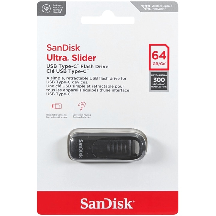 SanDisk サンディスク SDCZ480-064G-G46 並行輸入品 Ultra Slider USB Type-C 64GB