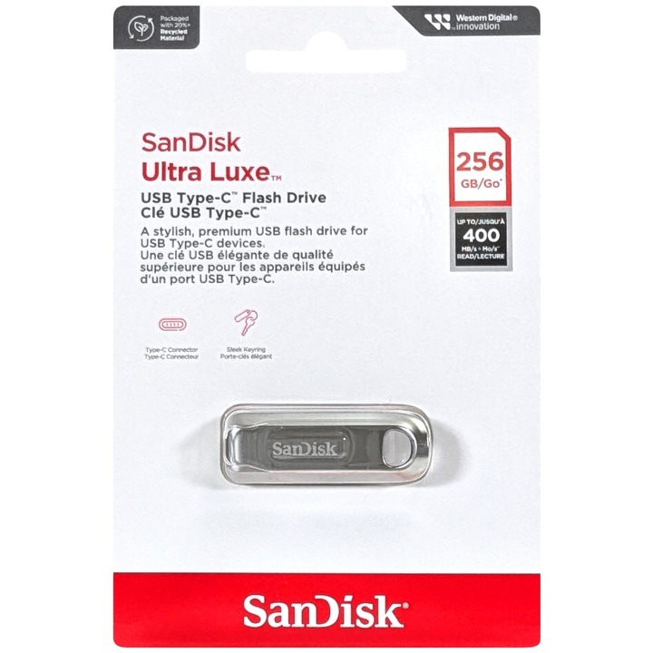 SanDisk サンディスク SDCZ75-256G-G46 並行輸入品 Ultra Luxe USB Type-C 256GB