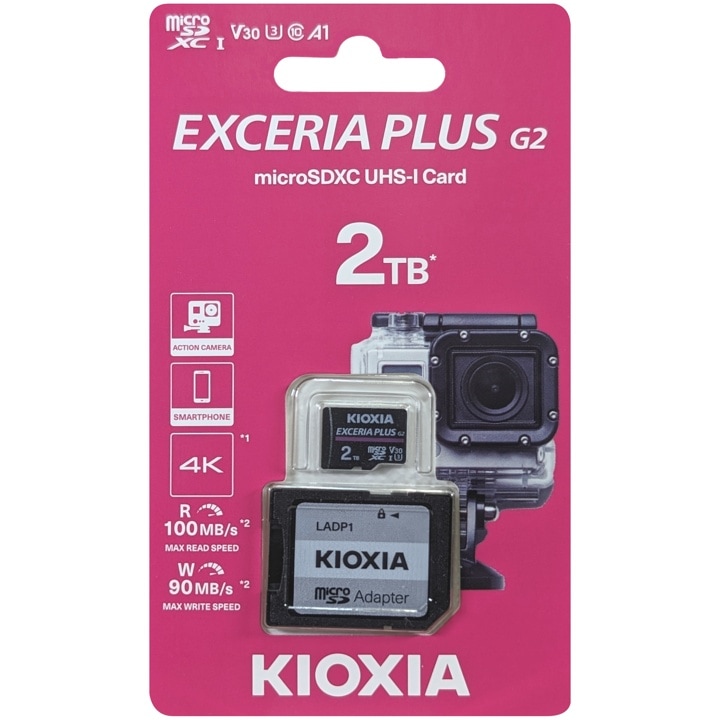 キオクシア KIOXIA LMPL2M002TG2 並行輸入品 マイクロSDXCカード EXCERIA PLUS G2 2TB