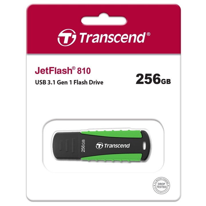 Transcend トランセンドジャパン TS256GJF810 JetFlash 810 256GB パッケージ