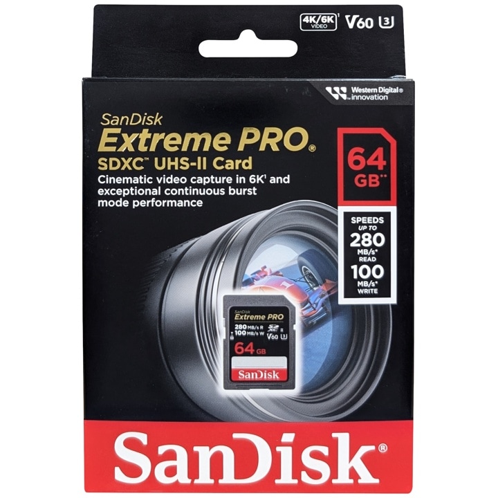 SanDisk - 新品 サンディスク Extreme PLUS 64GB　２枚 Amazon | SanDisk 64GB Extreme PRO SDXC、最大280MB/秒、UHS-II