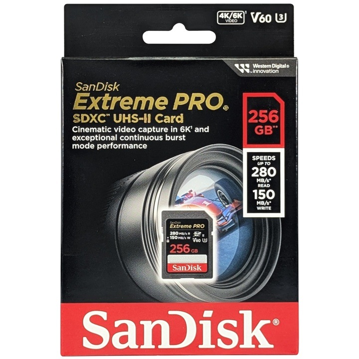 SanDisk サンディスク SDSDXEP-256G-GN4IN 並行輸入品 SDXCカード UHS-II Extreme PRO 256GB