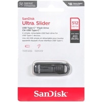 SanDisk サンディスク SDCZ480-512G-G46 並行輸入品 Ultra Slider USB Type-C 512GB