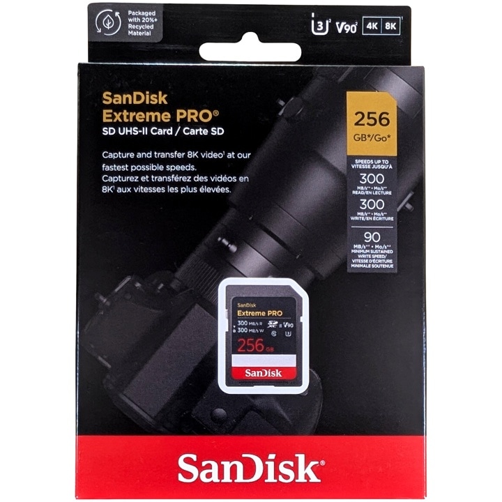 SanDisk サンディスク SDSDXDM-256G-GN4IN 並行輸入品 SDXCカード UHS-II Extreme PRO V90 256GB