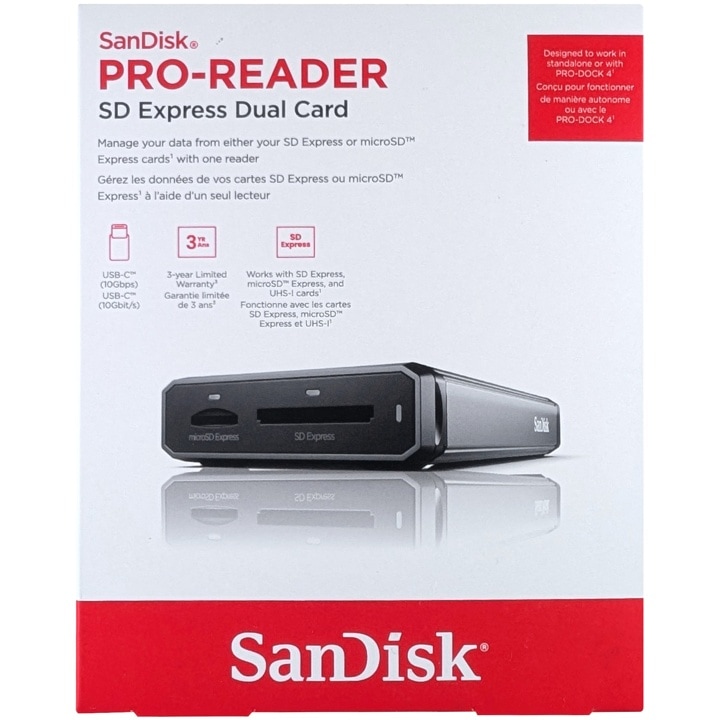 SanDisk サンディスク SDDR-A451-GNPNN 並行輸入品 PRO-READER SD Express Dual Card