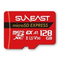 SUNEAST サンイースト SE-MSE128G20P1F microSD Expressカード 128GB