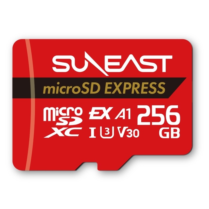 SUNEAST サンイースト SE-MSE256G20P1F microSD Expressカード 256GB