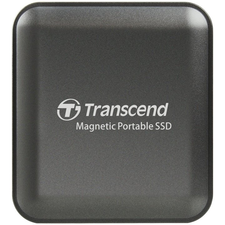 Transcend トランセンドジャパン TS1TESD420C MagSafe対応 ポータブルSSD ESD420 1TB アイロングレー 本体