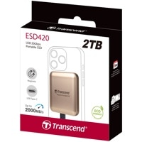 Transcend トランセンドジャパン TS1TESD420G MagSafe対応 ポータブル
