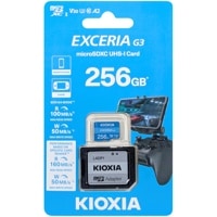 キオクシア KIOXIA LMEX3L256GG2 並行輸入品 マイクロSDXCカード EXCERIA G3 256GB