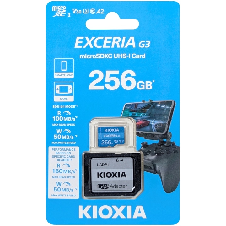 キオクシア KIOXIA LMEX3L256GG2 並行輸入品 マイクロSDXCカード EXCERIA G3 256GB