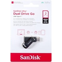 SanDisk サンディスク SDDDC3-2T00-G46 並行輸入品 Ultra Dual Drive Go USB Type-C ブラック 2TB