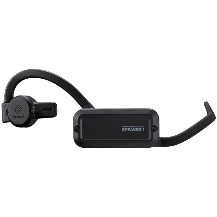 エレコム ELECOM LBT-NEST-SP1BK NESTOUT オープンイヤーウェアラブルスピーカー SPEAKER-1 ブラック 左側