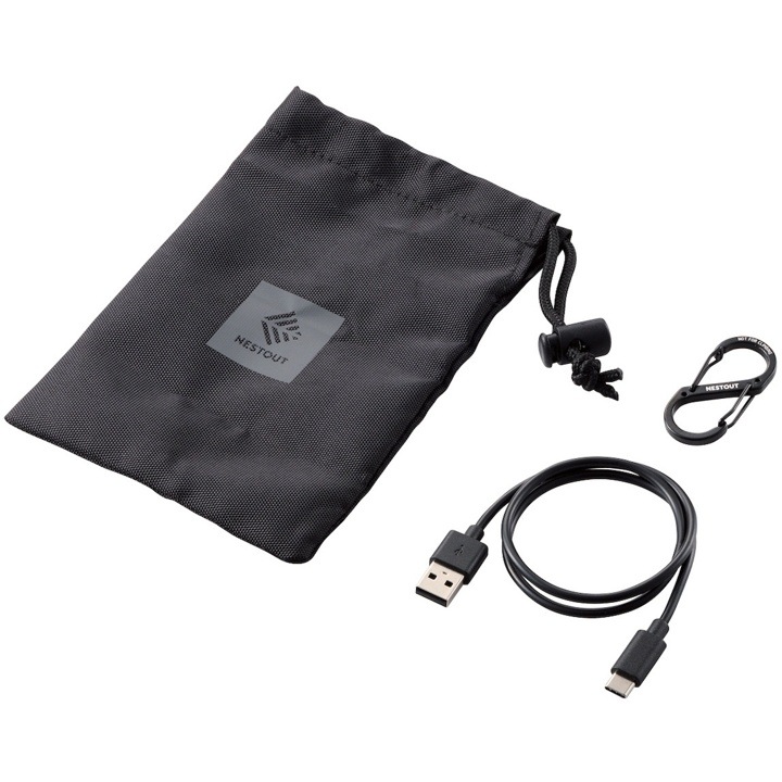 エレコム ELECOM LBT-NEST-SP1BK NESTOUT オープンイヤーウェアラブルスピーカー SPEAKER-1 ブラック 付属品