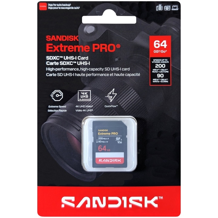 SanDisk サンディスク SDSDXXU-064G-GUCIN 並行輸入品 SDXCカード Extreme PRO 64GB
