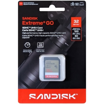 SanDisk サンディスク SDSDXGN-032G-GNCIN 並行輸入品 SDHCカード Extreme GO 32GB