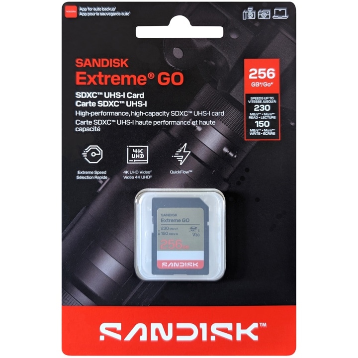 SanDisk サンディスク SDSDXGN-256G-GNCIN 並行輸入品 SDXCカード Extreme GO 256GB