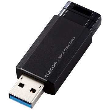 エレコム ELECOM ESD-EPK0250GBK スティック型 外付けポータブルSSD 250GB