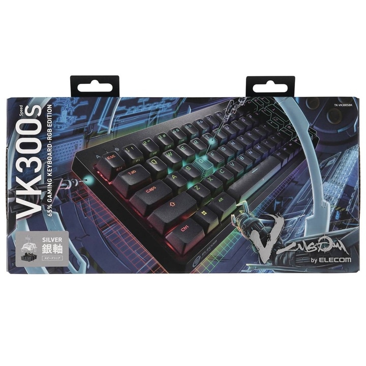 エレコム ELECOM TK-VK300SBK V custom VK300S パッケージ