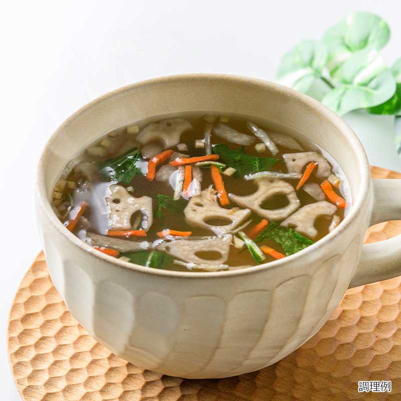 しょうがと根菜のスープ（フリーズドライ）