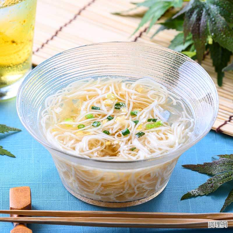 数量限定】柚子香る水戻しそうめん｜フリーズドライならアスザック