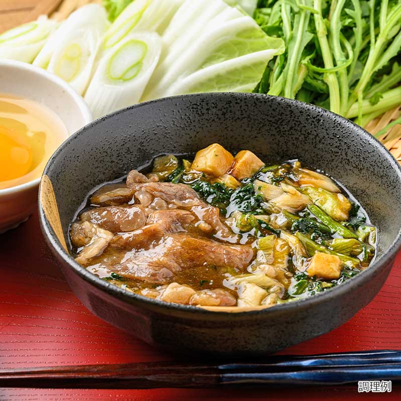 【数量限定】国産牛肉のすき焼き（フリーズドライ）