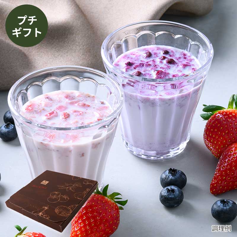 牛乳デザート2種プチギフト(6食)（フリーズドライ）