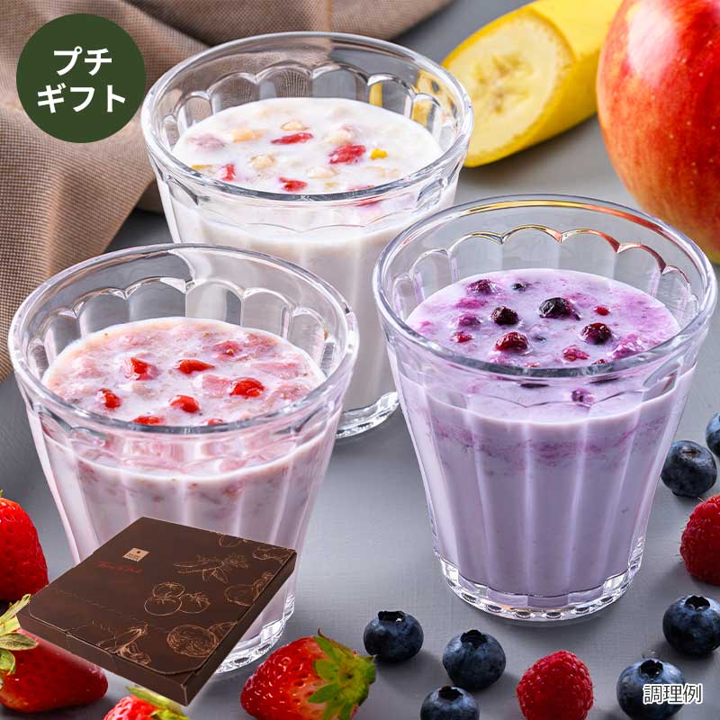 牛乳デザート3種プチギフト(6食)（フリーズドライ）