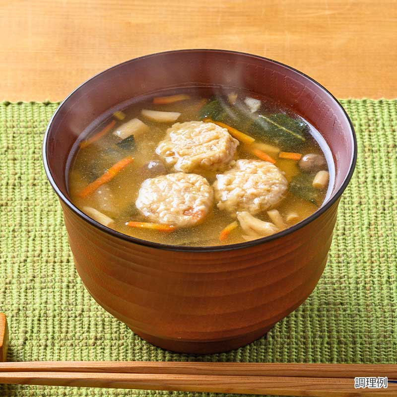 数量限定】千切り生姜と鶏団子のお味噌汁｜フリーズドライなら