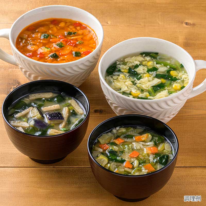 スープ＆味噌汁6袋ギフト（フリーズドライ）