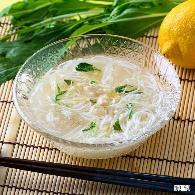 【数量限定】鶏塩レモン水戻しそうめん（フリーズドライ）