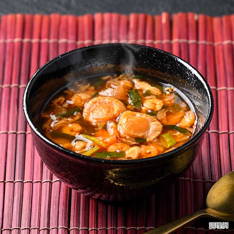 【数量限定】7種具材の海鮮キムチスープ（フリーズドライ）