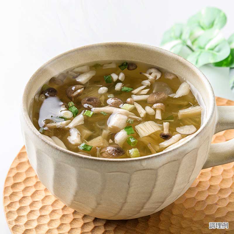 信州産きのこのスープ（フリーズドライ）