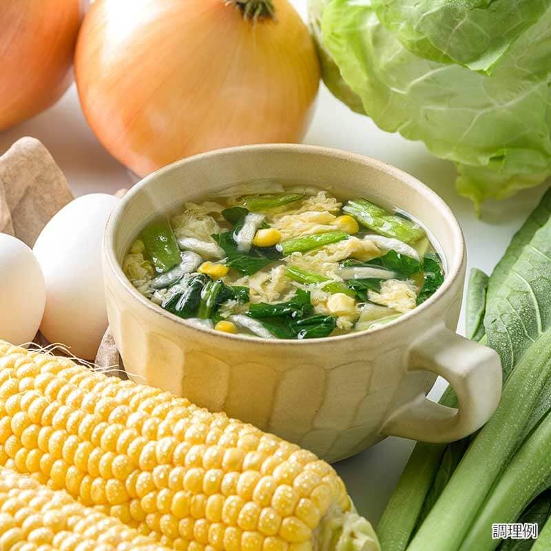 国産野菜とたまごのスープ（フリーズドライ）