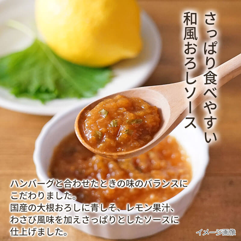 【数量限定】和風おろし直火焼きハンバーグ（フリーズドライ）