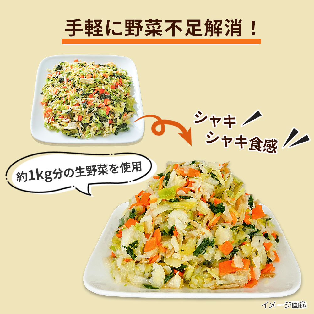 5種の乾燥野菜ミックス(100g)