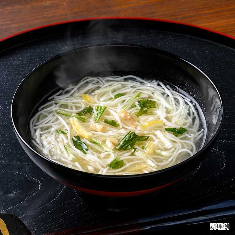 【数量限定】鶏塩レモン水戻しそうめん(フリーズドライ)