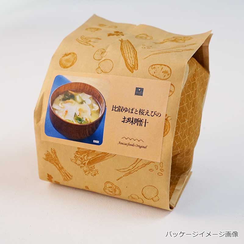 【数量限定】比叡ゆばと桜えびのお味噌汁（フリーズドライ）