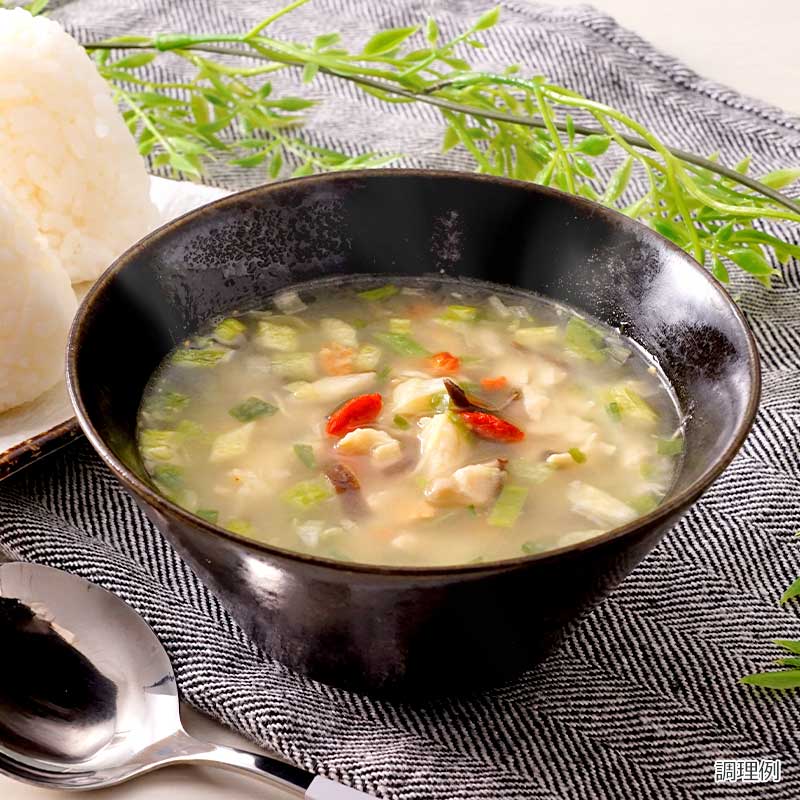 【数量限定】ごはんと食べる 4種雑穀と玄米のサムゲタン風スープ(フリーズドライ)