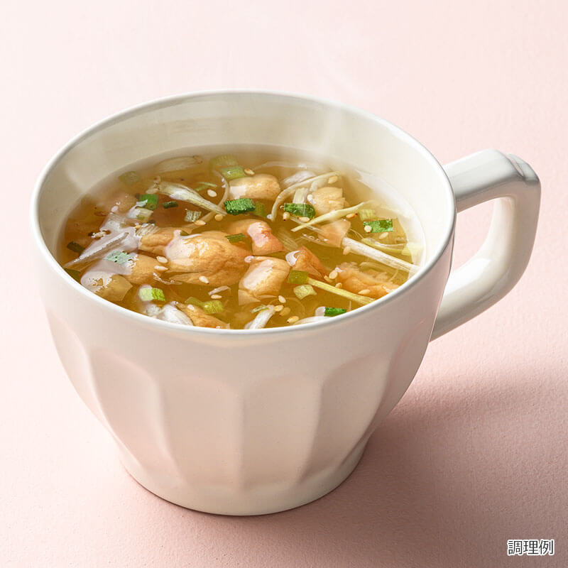 紀州梅ととろろ昆布のスープ（フリーズドライ）